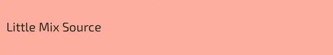 Little Mix Source